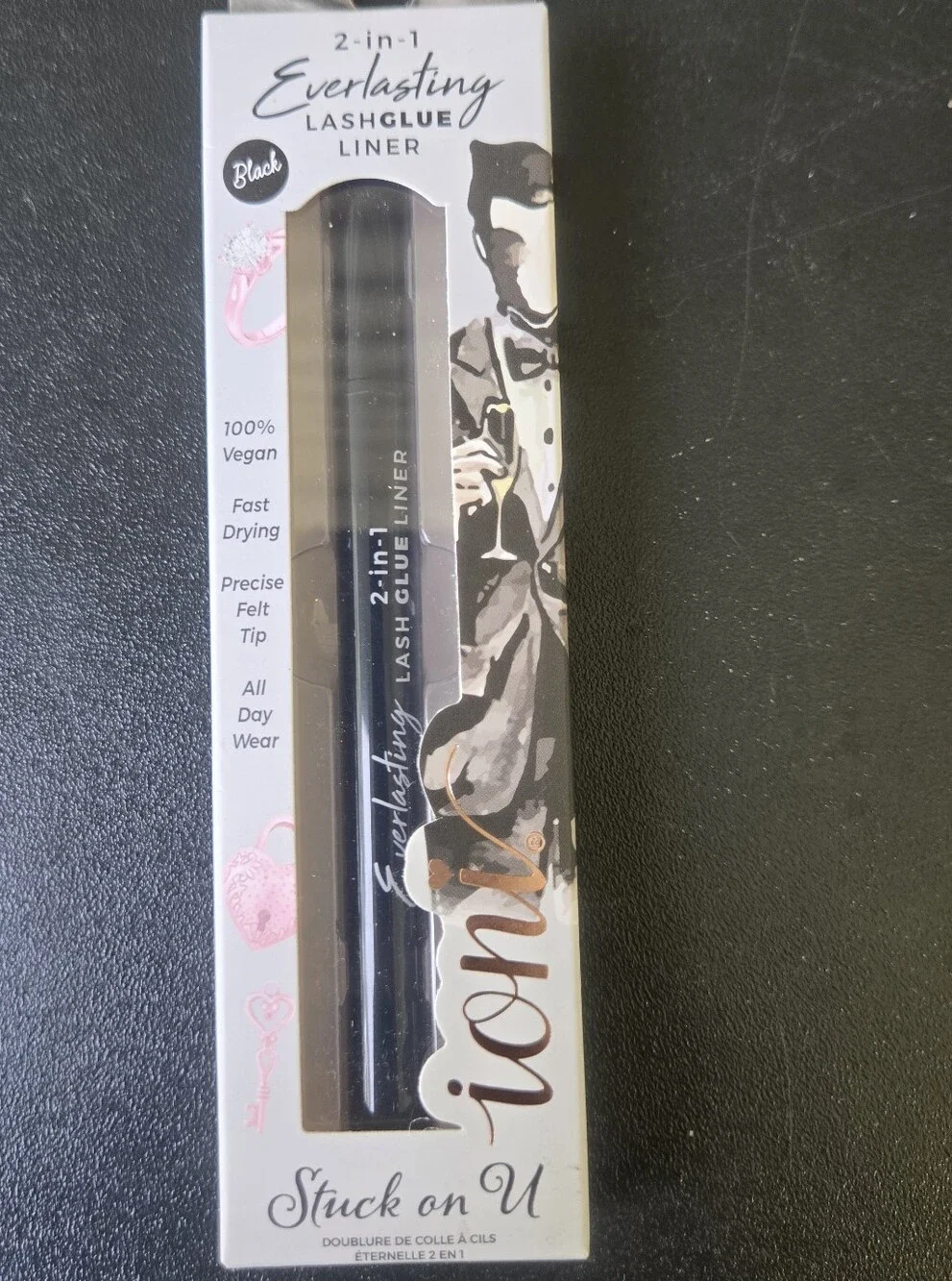 Natural Lash Trio False Eyelashes Set - Black